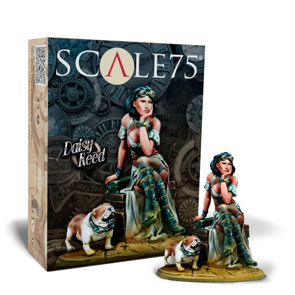 Scale75 Steam Wars Daisy Reed figurka 75 mm kov