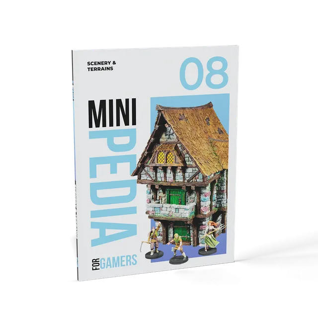 Scale75 Minipedia for Gamers 08 Scenery kniha anglicky