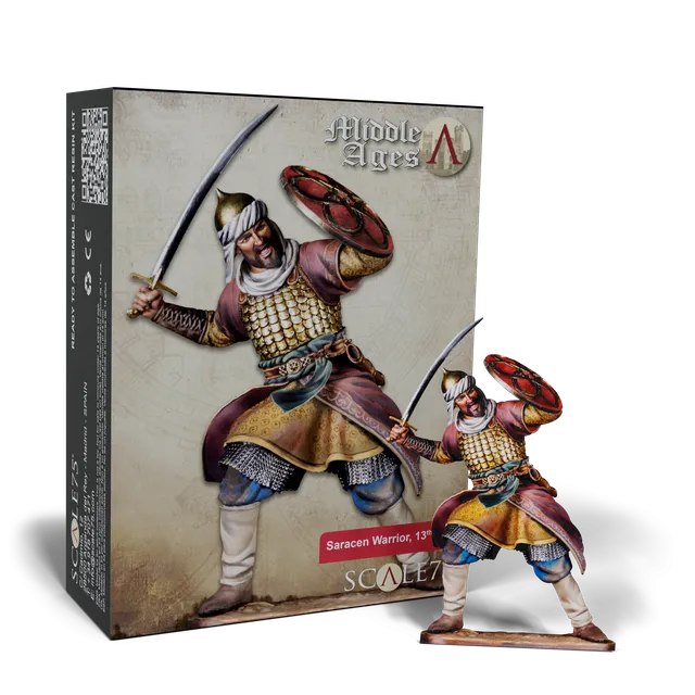 Scale75 Saracen Warrior 13th Century figurka 75 mm