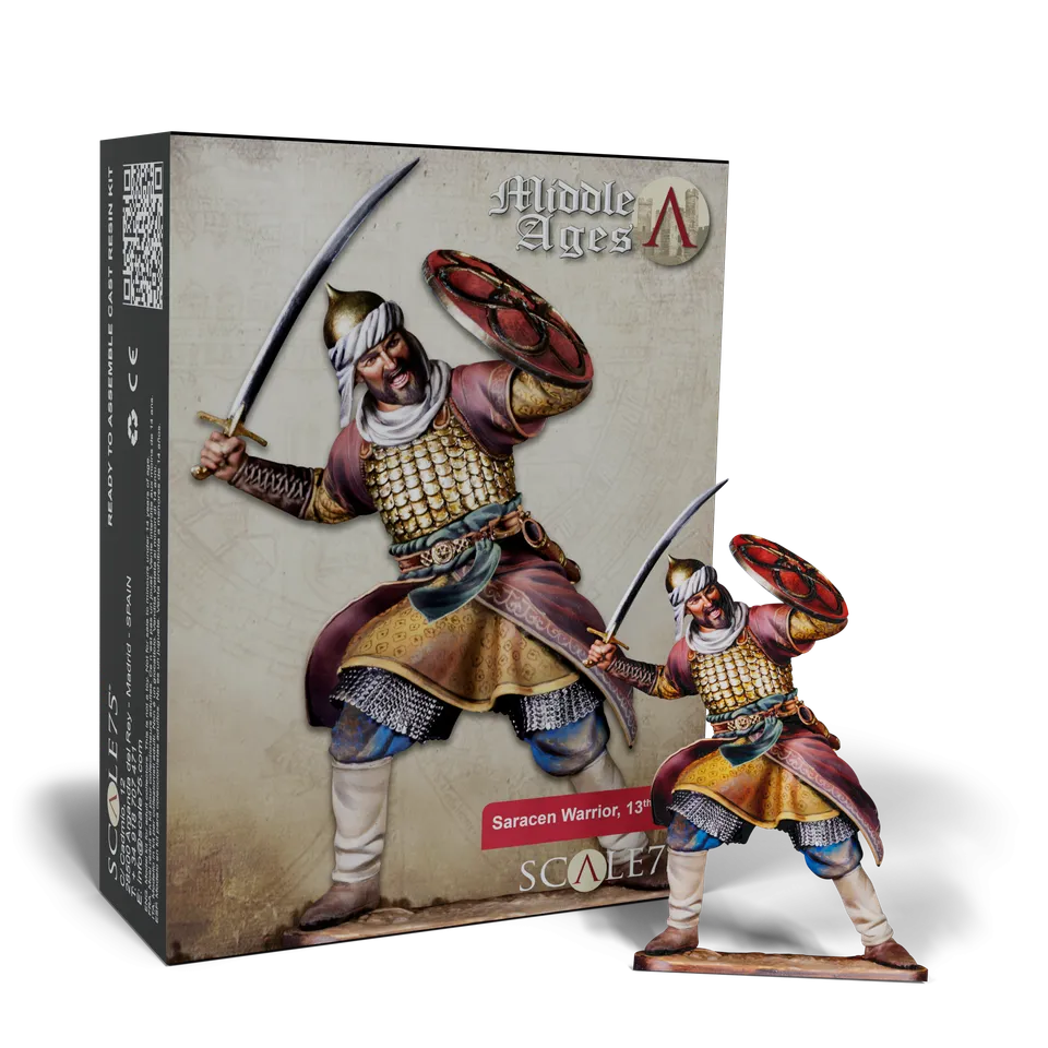 Scale75 Saracen Warrior 13th Century figurka 75 mm