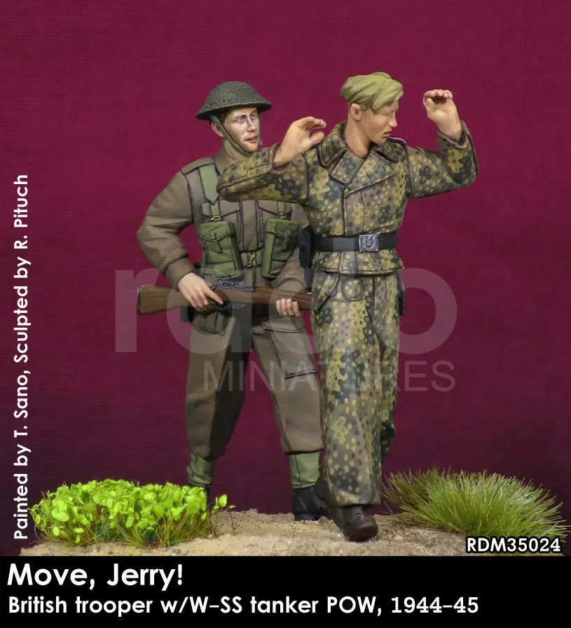 Rado Miniatures RDM35024 resinové figurky vojáků 1/35 2ks
