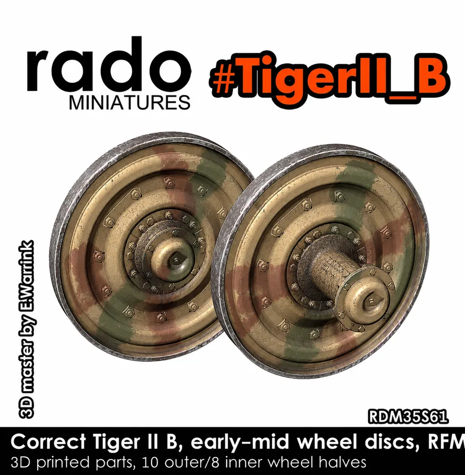 Rado Miniatures RDM35S61 King Tiger kola 1/35 RFM