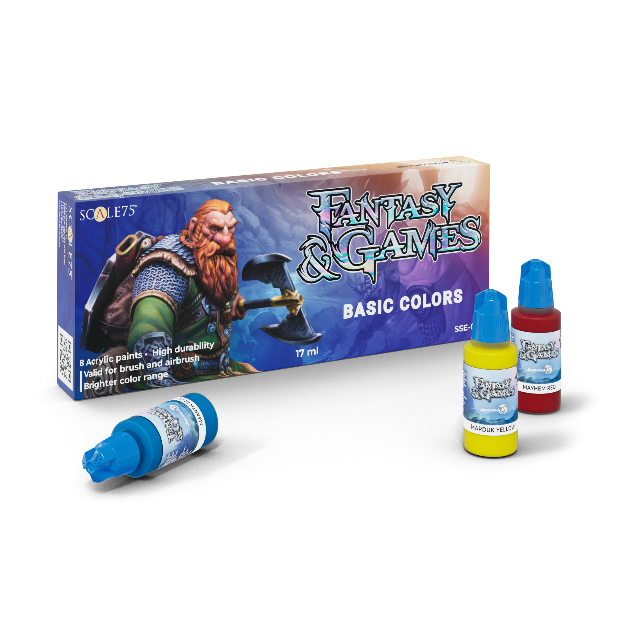 Scale75 Basic Colors + Broin Bearsonn pack s figurkou