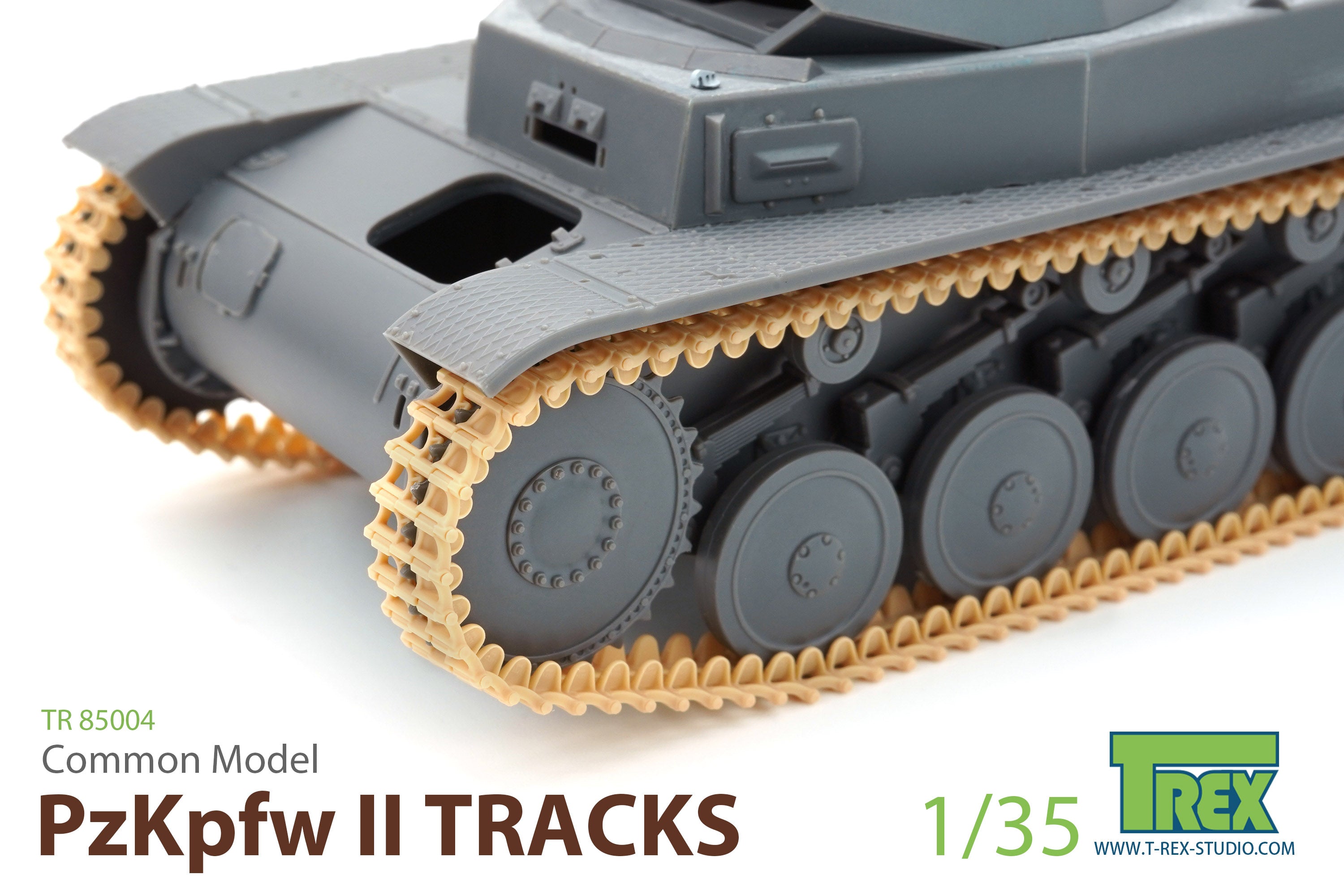 T-Rex Studio TR85004 pásy PzKpfw II 1/35 Common resin