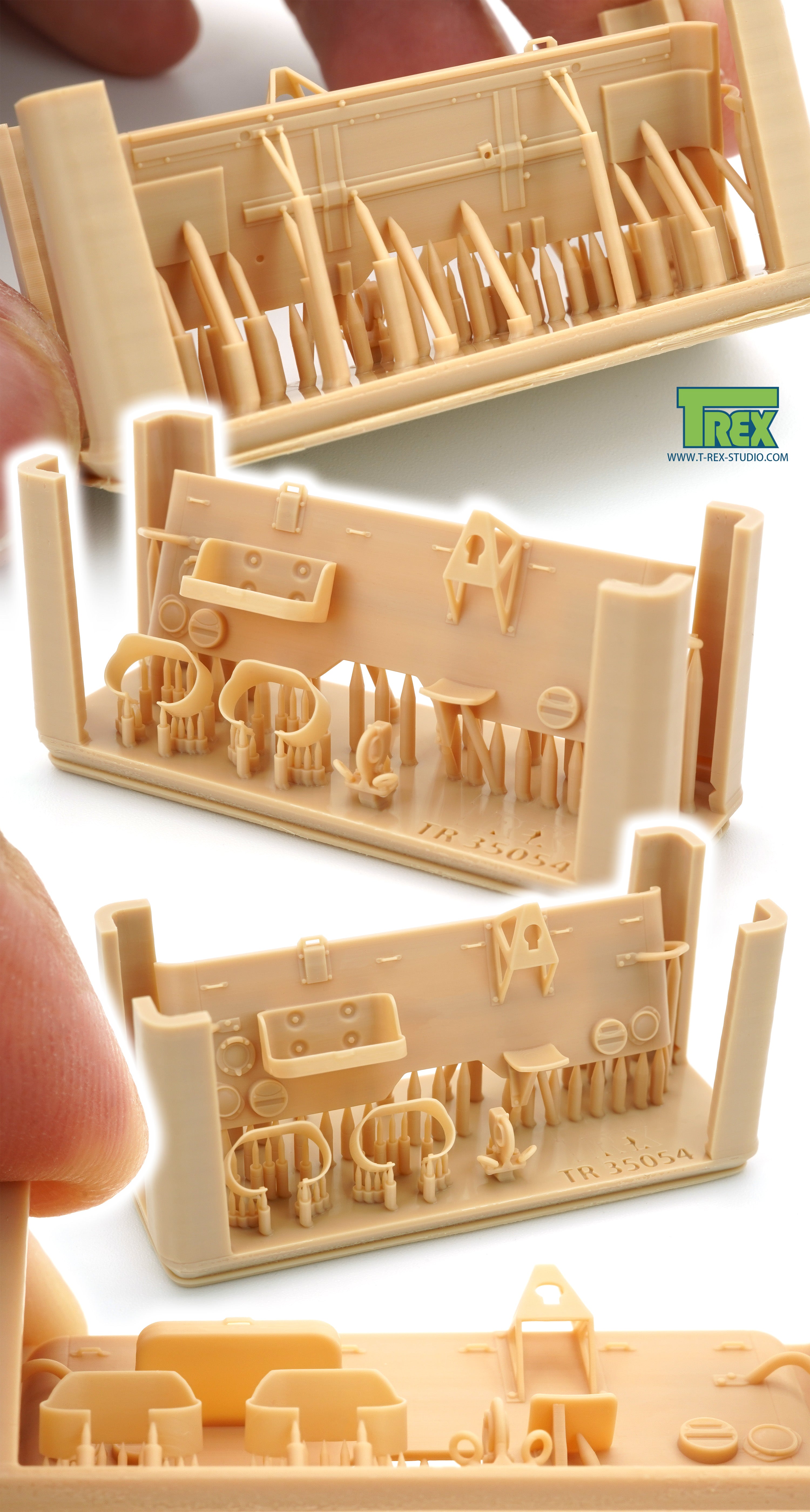 T-Rex Studio TR35054 Willys MB zádový panel díl 1/35 Takom