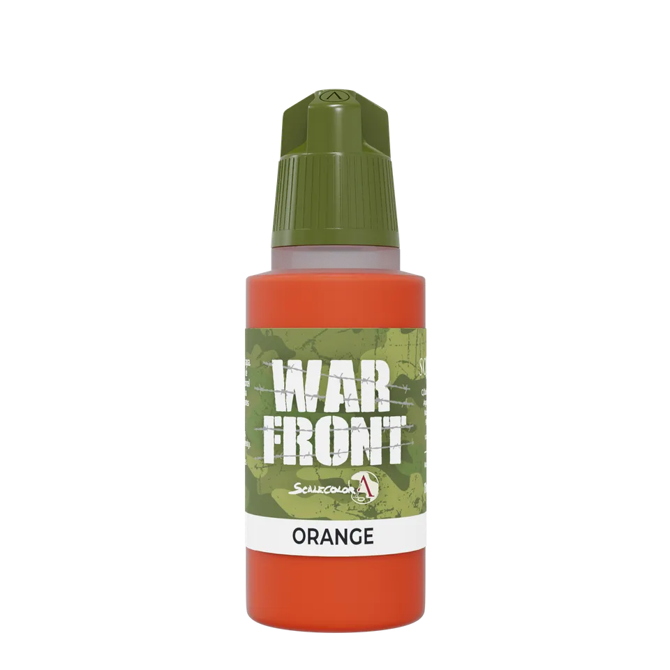 Scale75 Warfront Orange akrylová barva 17 ml oranžová