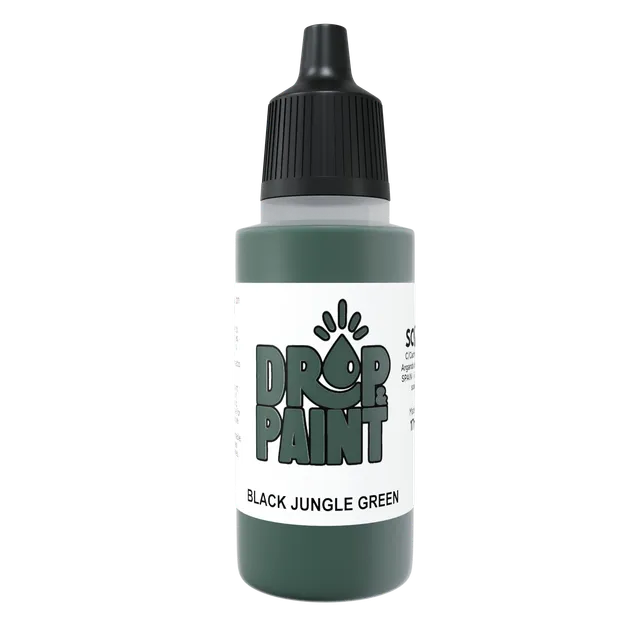 Scale75 Black Jungle Green akrylová barva tmavá zelená