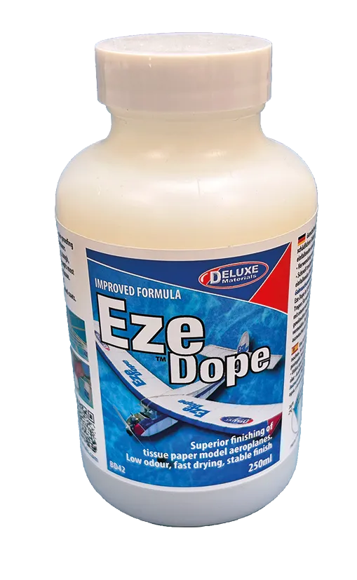 Deluxe Materials Eze Dope BD42 napínací lak 250 ml vodou ředitelný