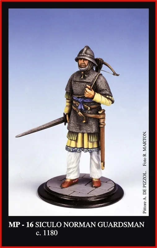 Friulmodel MP-16 Siculo Norman figurka 54 mm