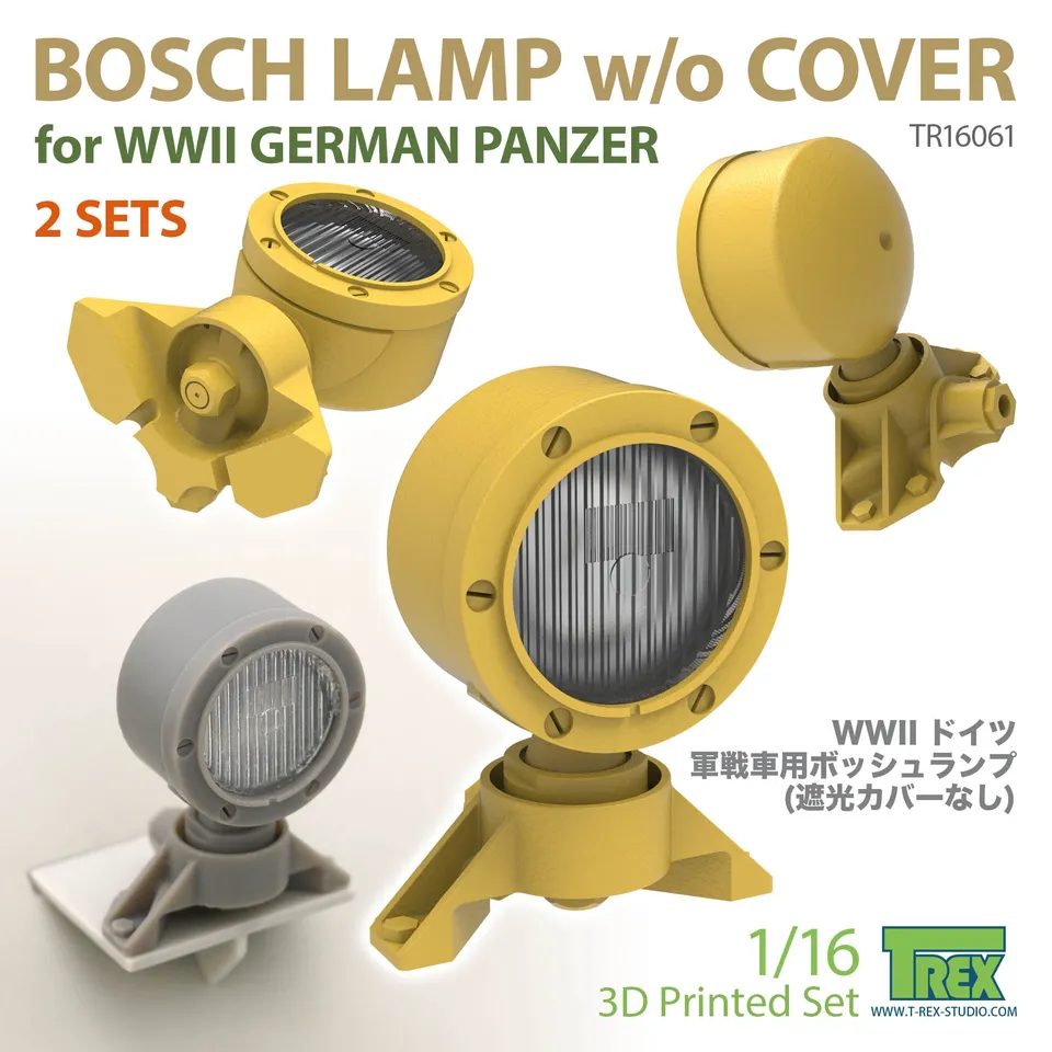 T-Rex Studio TR16061 světlomet Bosch 1/16 Panzer bez krytu