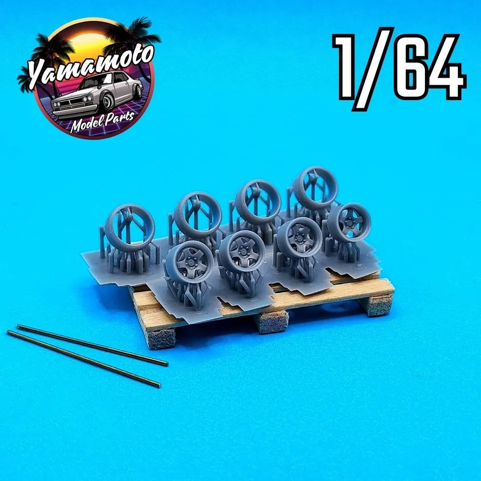 Yamamoto Wheels Work S1 2P 7,99-9,7 kola 1/64