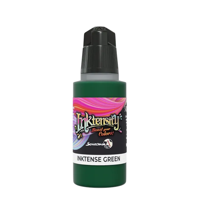 Scale75 Inktensity Inktense Green inkoust 17ml saténový