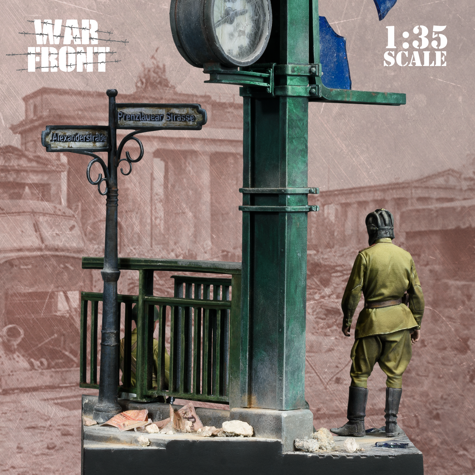 Scale75 Warfront Downfall Berlin 1945 figurka 1/35 resinová