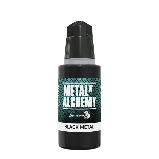 Scale75 Metal N Alchemy Black Metal barva 17 ml