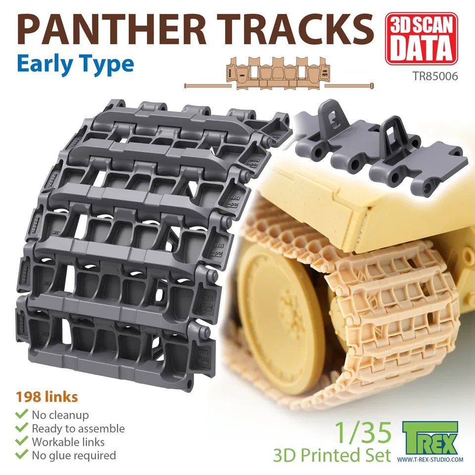 T-Rex Studio TR85006 Panther pásy early 1/35 resinové