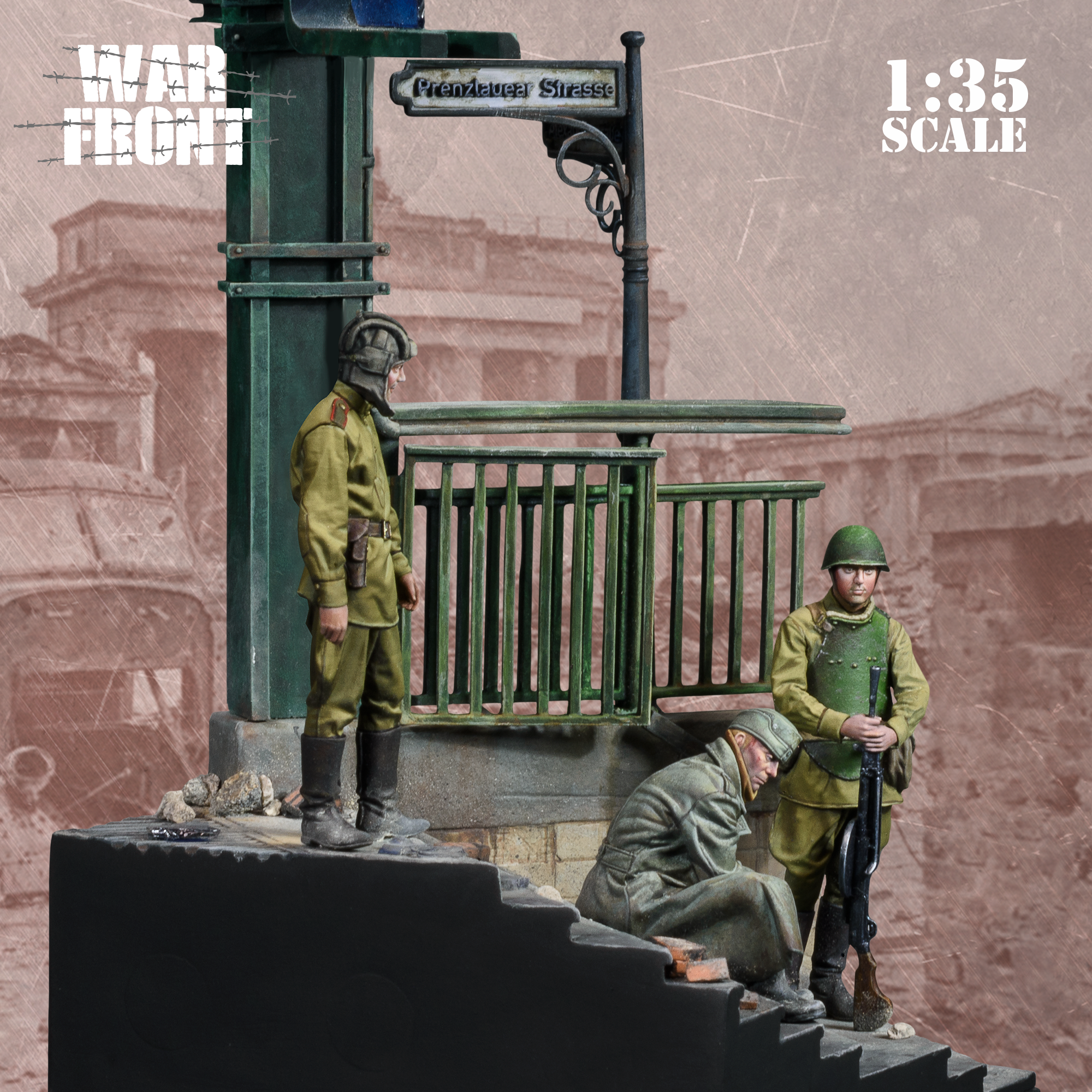 Scale75 Warfront Downfall Berlin 1945 figurka 1/35 resinová
