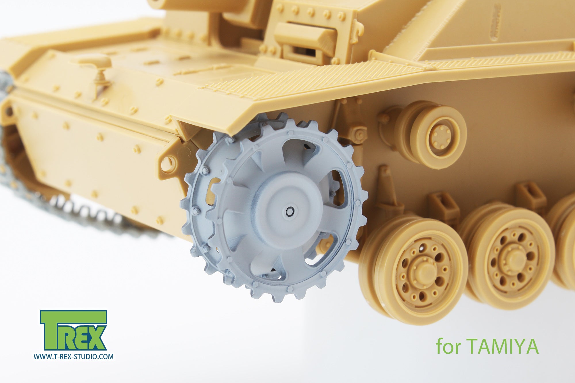 T-Rex Studio TR35007 hnací kola StuG III 1/35 Tamiya raná