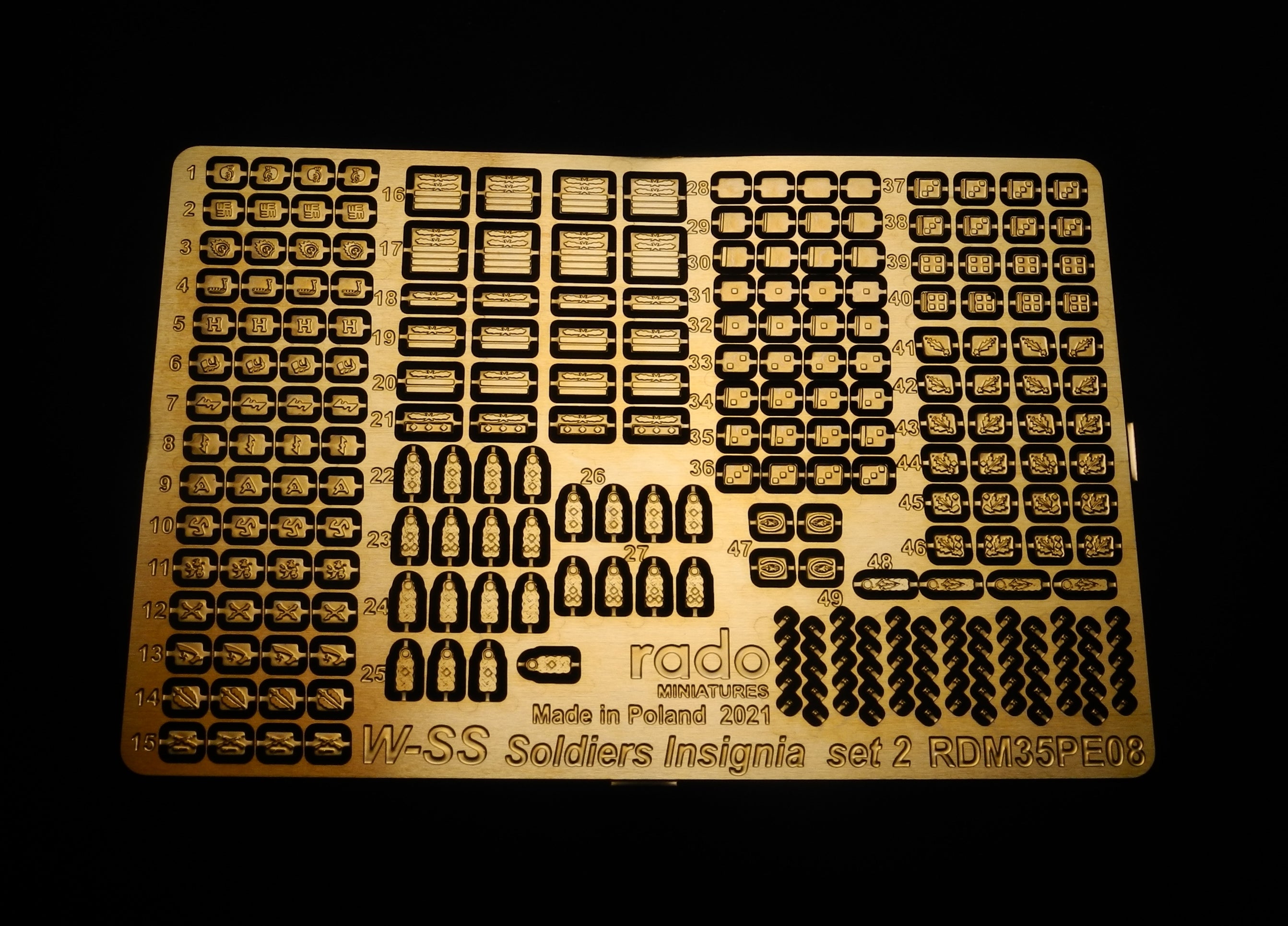 Rado Miniatures RDM35PE08 leptaná sada 1/35