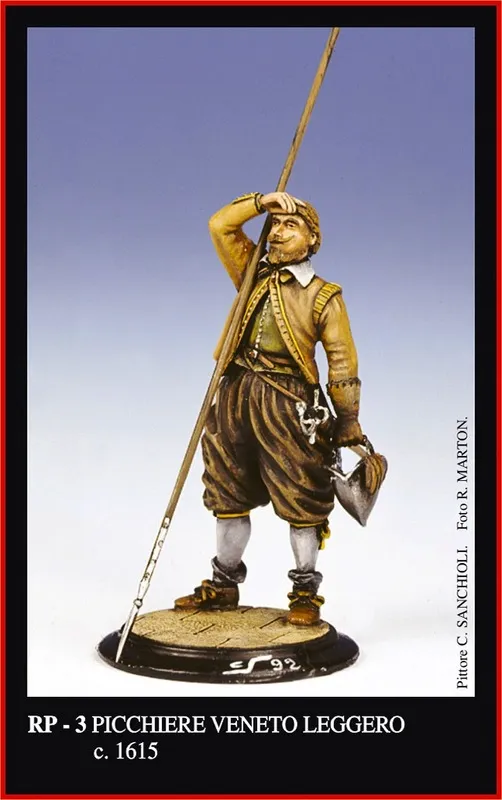 Friulmodel RP-3 Picchiere Veneto Leggero figurka kovová