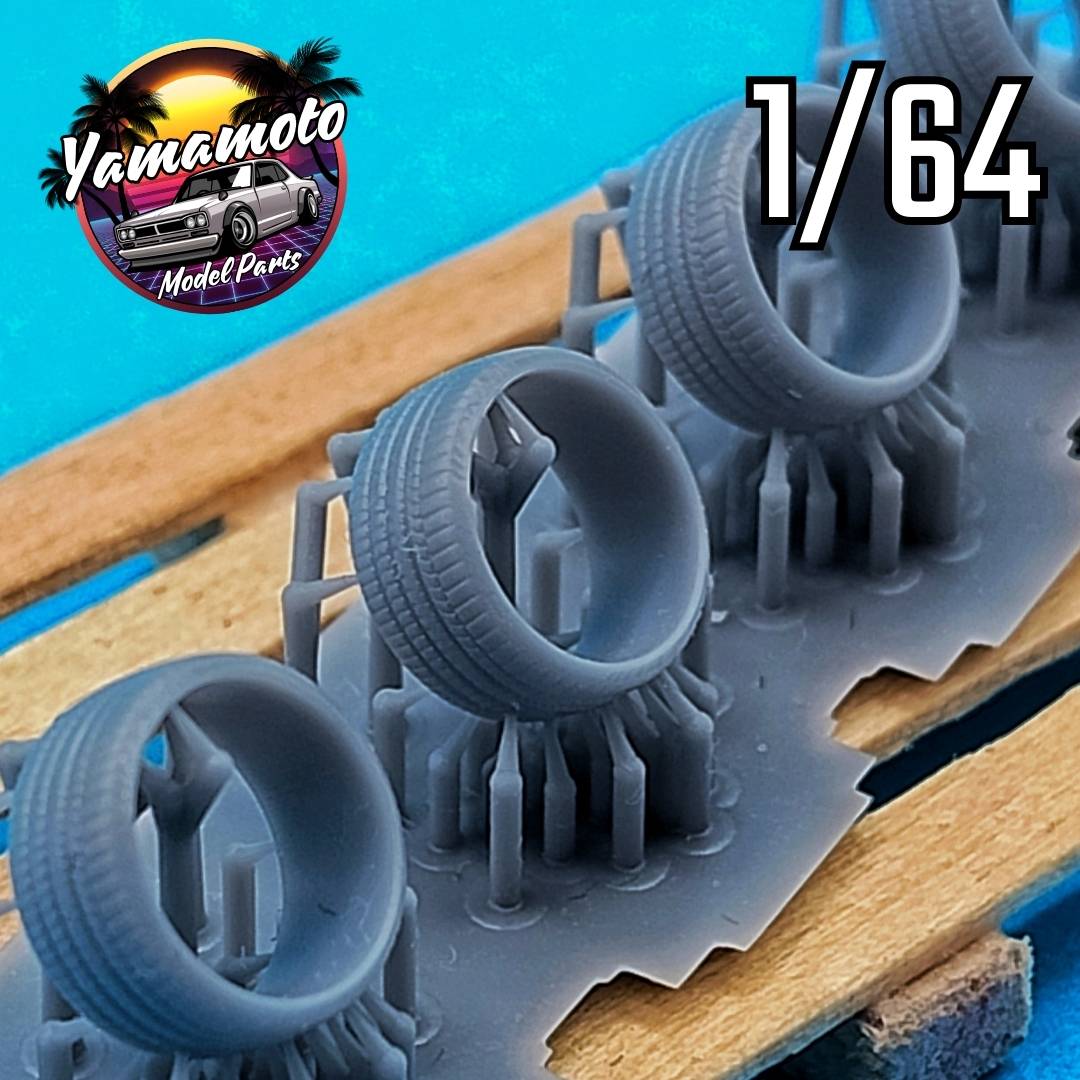 Yamamoto Work XD9 7,99-9,7 kola 1/64 pro Hot Wheels
