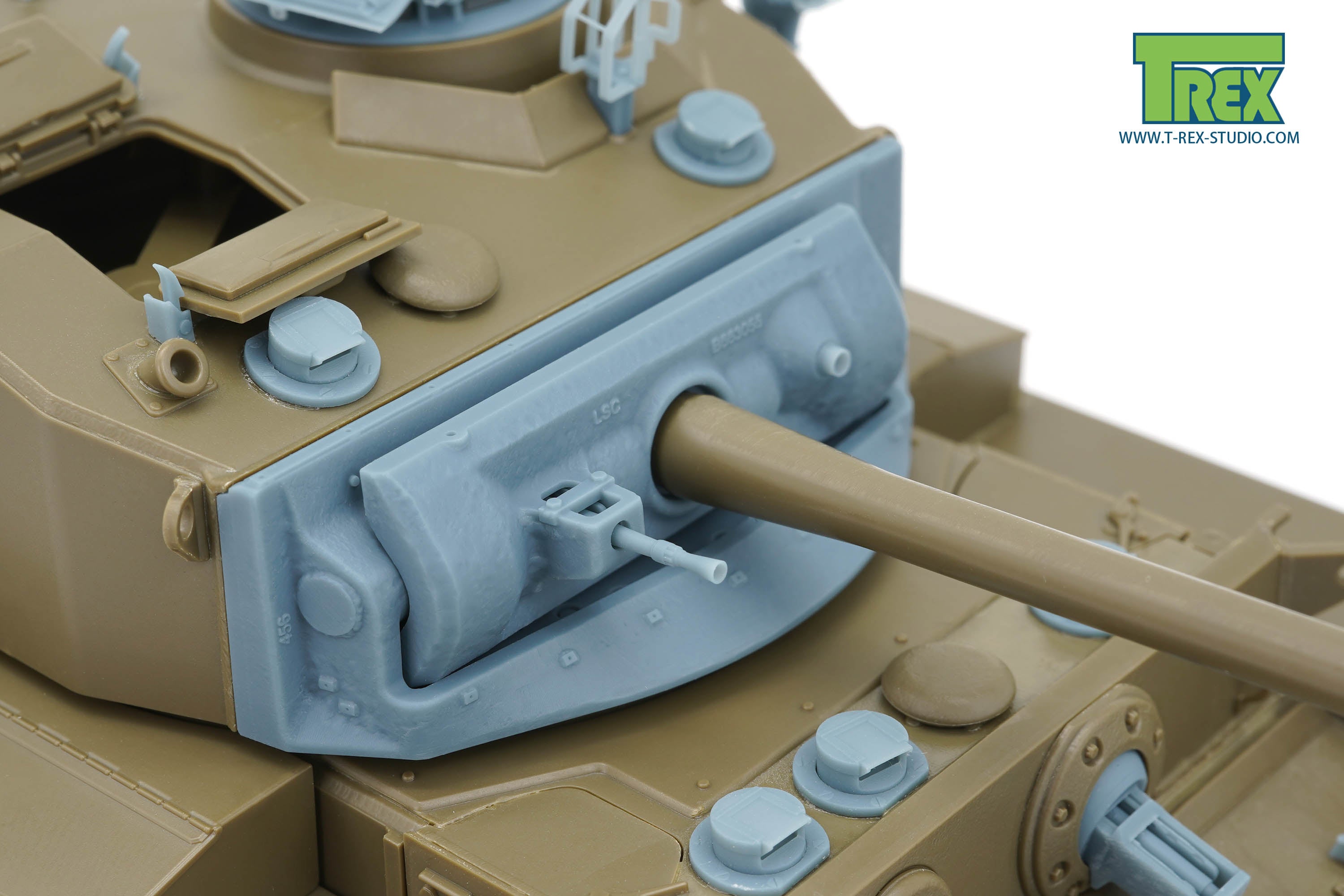 T-Rex Studio TR35107 štít Comet Late pro Tamiya 1/35 3D tisk