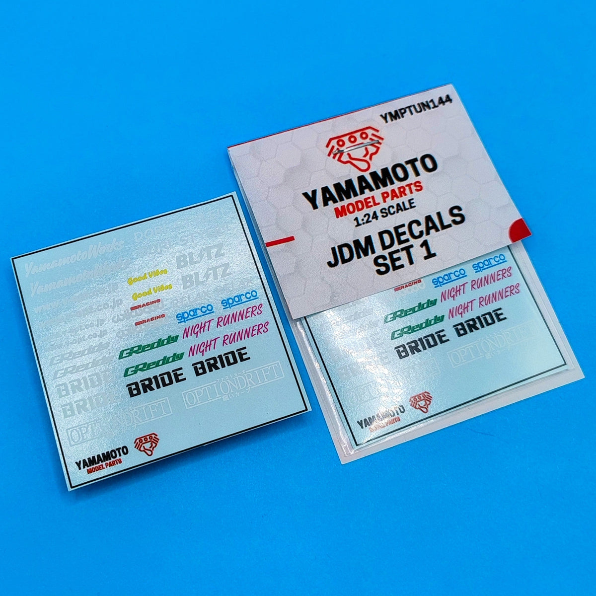 Yamamoto Model Parts JDM Decals Set 1 obtisky vodolepky