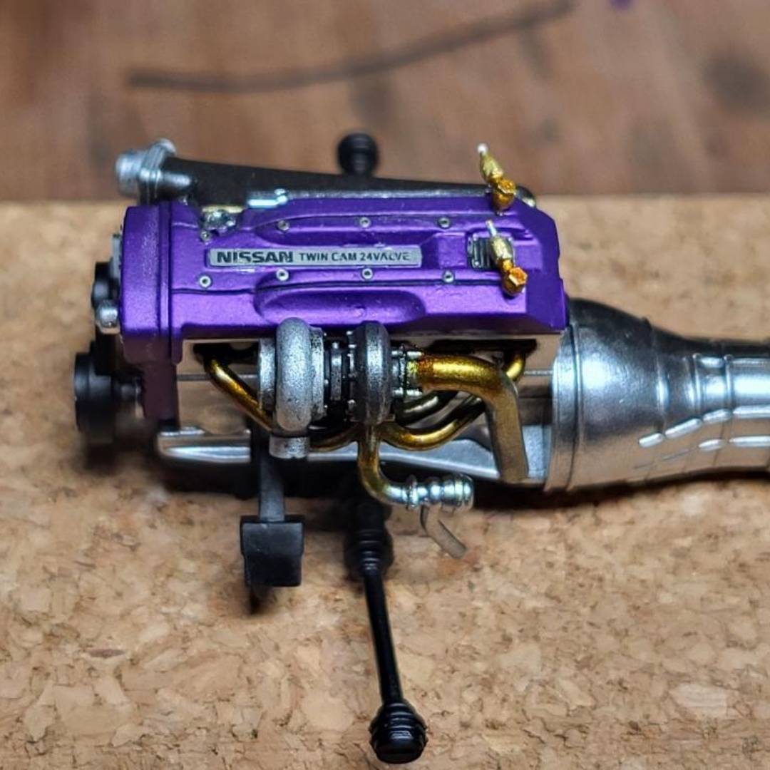 Yamamoto RB26DETT Single Turbo Kit turbo sada pro Tamiya 24090