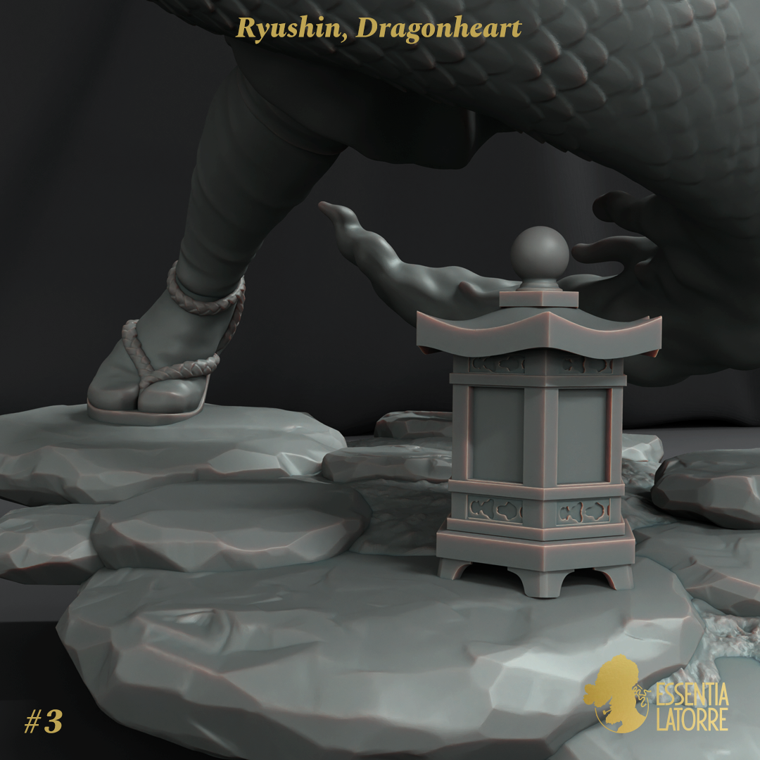 Scale75 Ryushin Dragonheart figurka 80 mm resinová
