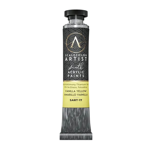 Scale75 Artist Vanilla Yellow barva na miniatury 20 ml žlutá