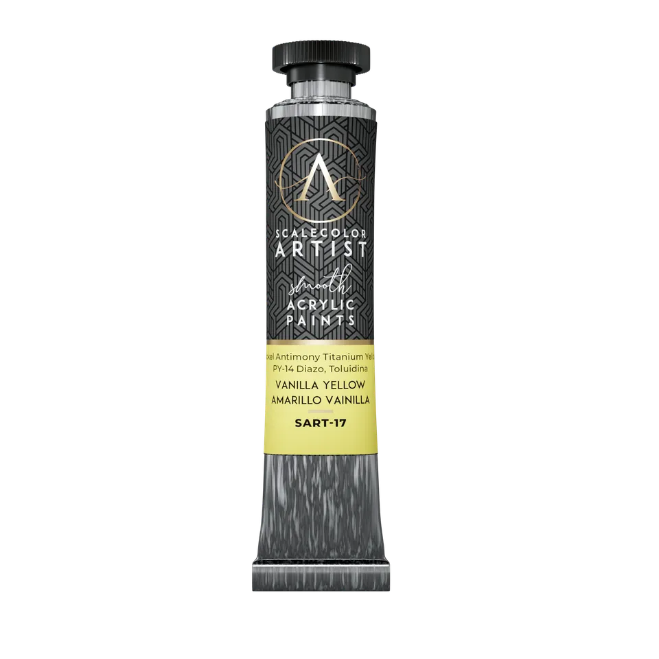 Scale75 Artist Vanilla Yellow barva na miniatury 20 ml žlutá