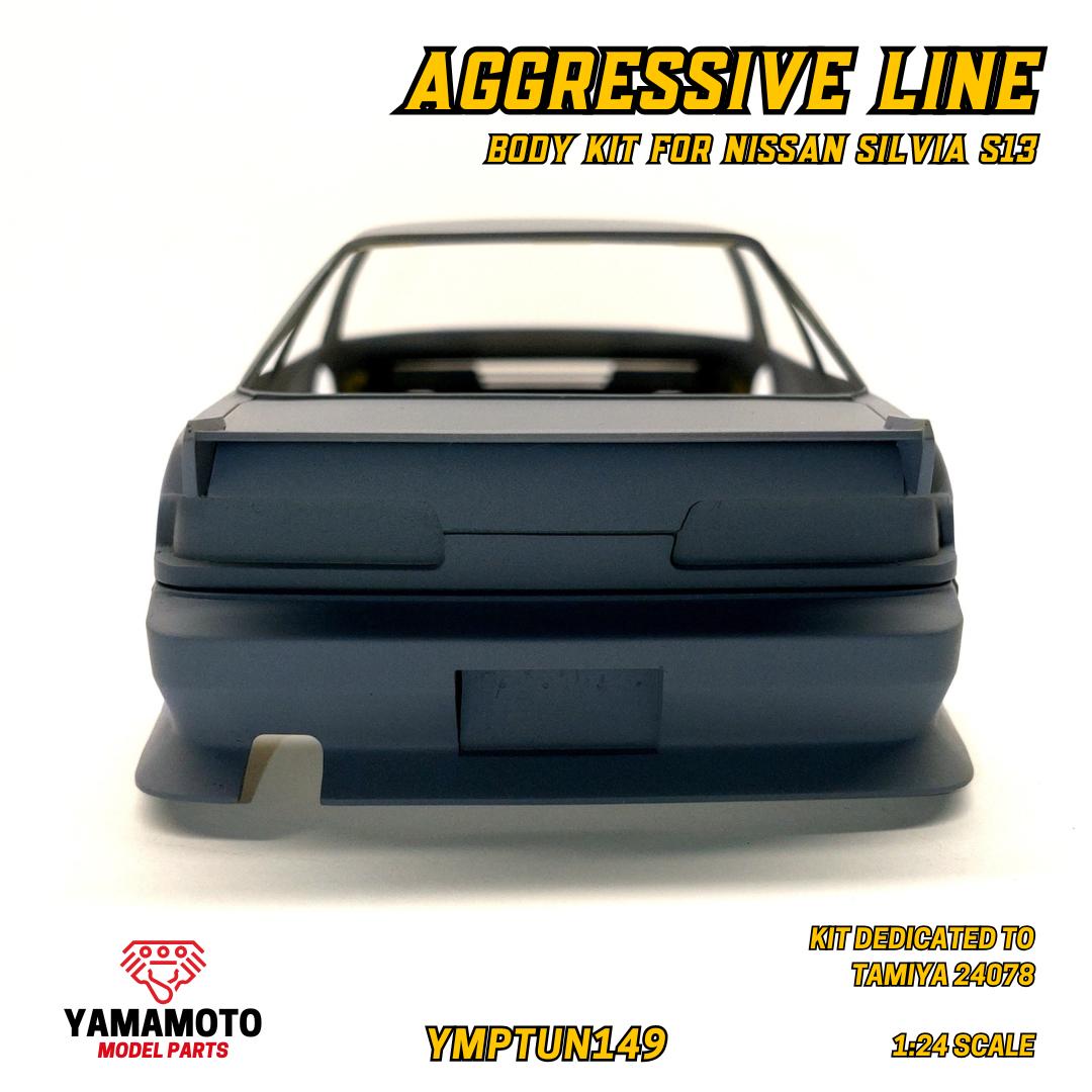 Yamamoto Aggressive Line Silvia S13 transkit 1/24 Tamiya