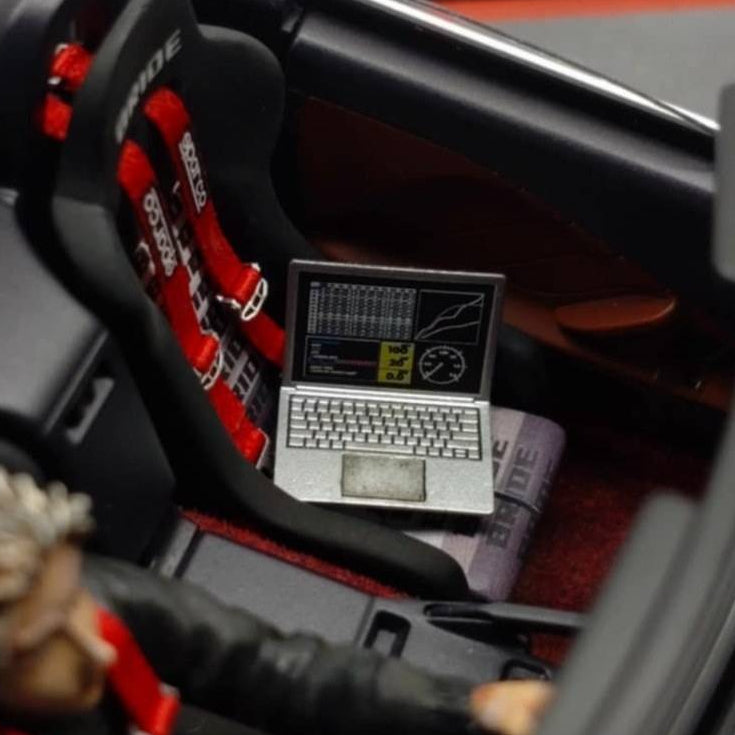 Yamamoto Model Parts Laptop Warning notebook resin