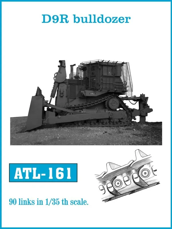 Friulmodel ATL-161 kovové pásy D9R Bulldozer 1/35