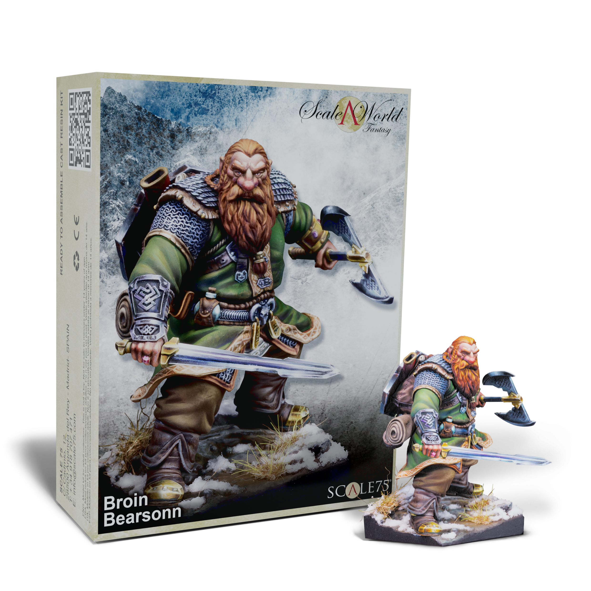 Scale75 Basic Colors + Broin Bearsonn pack s figurkou