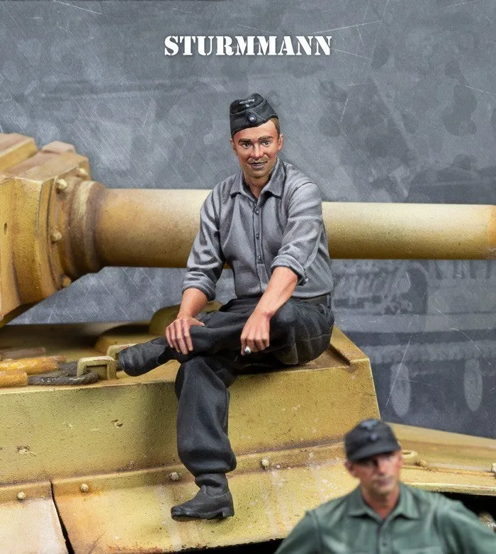 Scale75 Warfront Sturmmann resinová figurka 1/35 nenabarvená