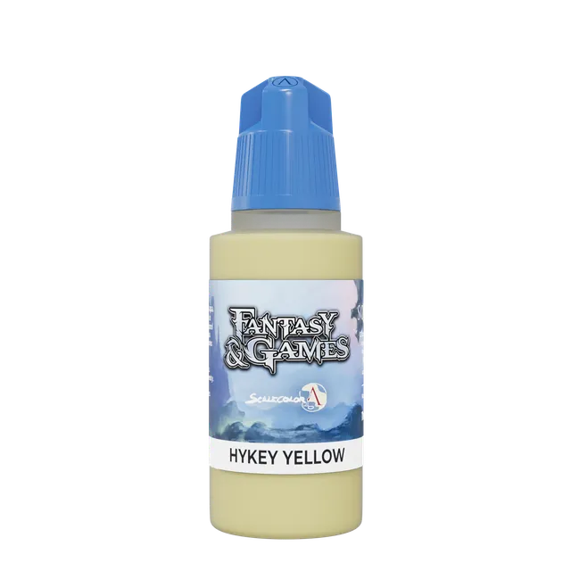 Scale75 Hykey Yellow akrylová barva 17 ml saténová