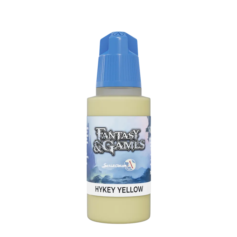 Scale75 Hykey Yellow akrylová barva 17 ml saténová