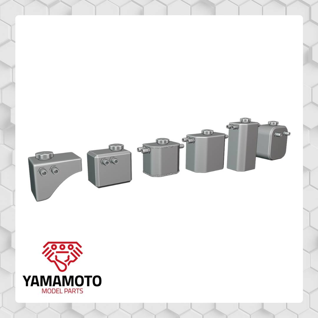 Yamamoto Model Parts Fluid Tank Set nádržky pro modely 3D tisk