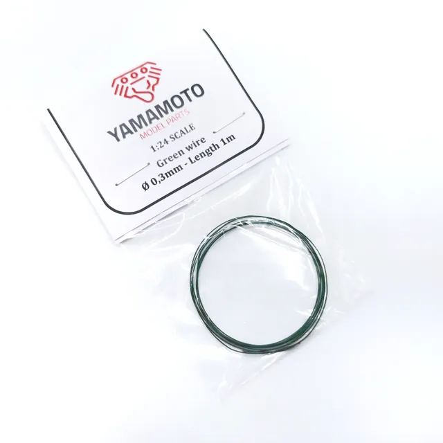 Yamamoto Green Wire 0,3 mm 2 m měděný drátek