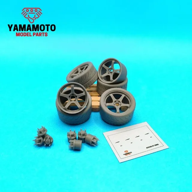 Yamamoto Advan GT4 18 kola s pneumatikami
