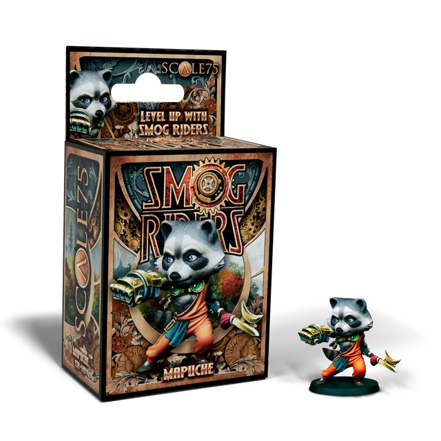 Scale75 Smog Riders Mapuche chibi figurka 35 mm resin