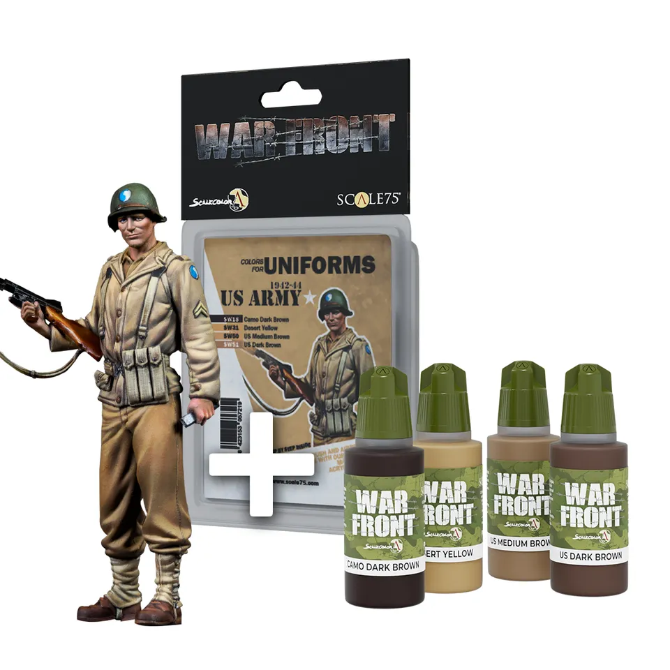 Scale75 Warfront US Corporal Pack figurka 1/35 + barvy