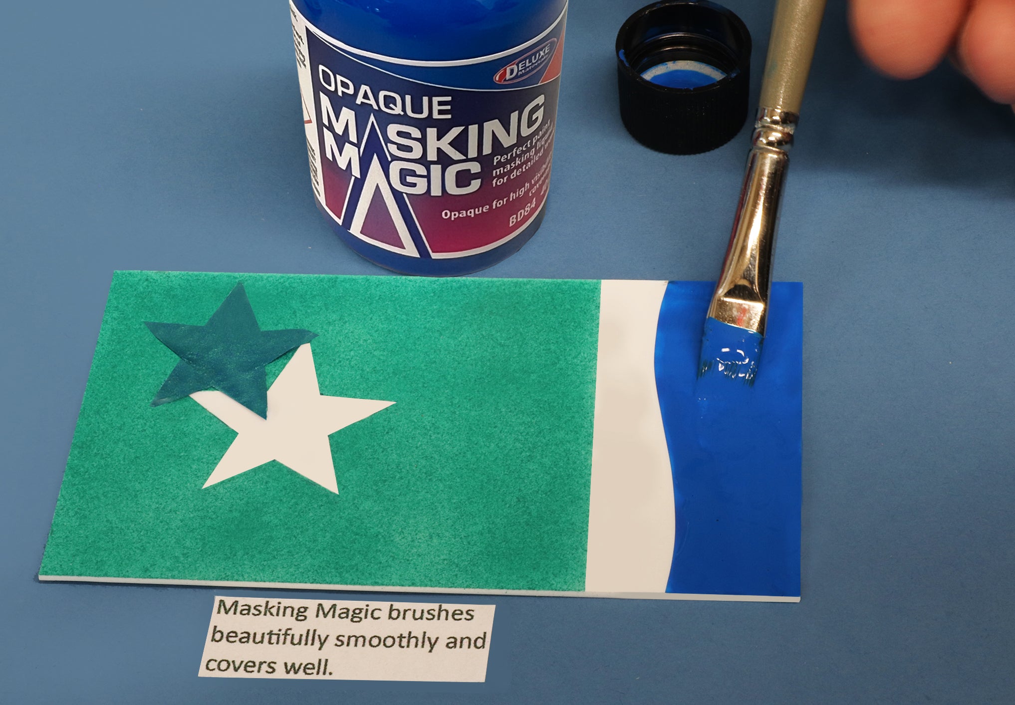 Deluxe Materials Masking Magic Opaque maskovací kapalina 40 g krycí