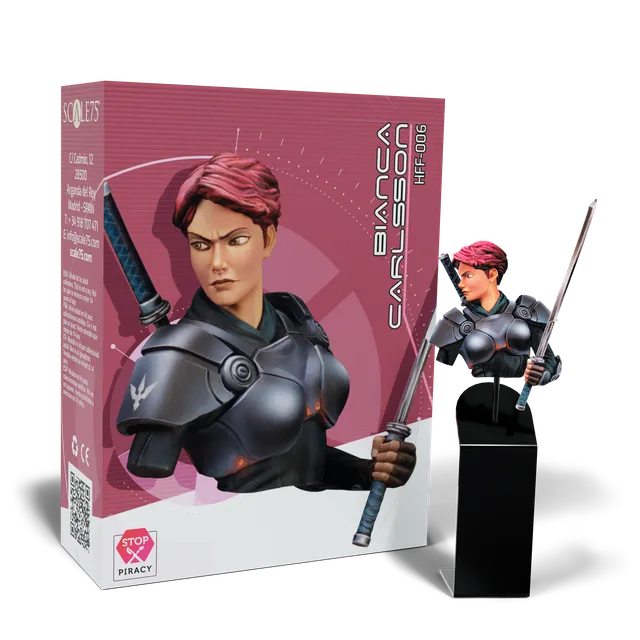Scale75 Bianca Carlsson sci-fi figurka nenabarvená