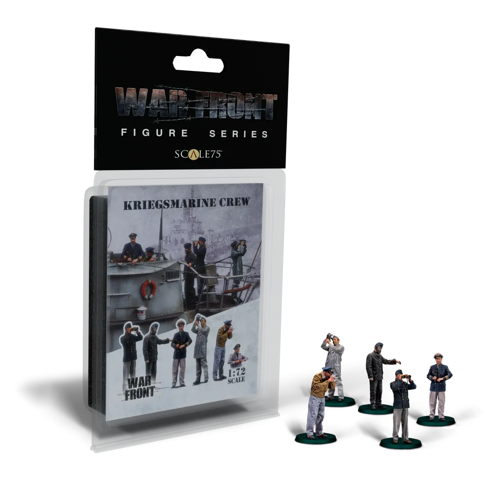 Scale75 Warfront Kriegsmare Crew figurka 1/72 resin