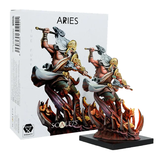 Scale75 Zodiac Aries resinová figurka nenabarvená