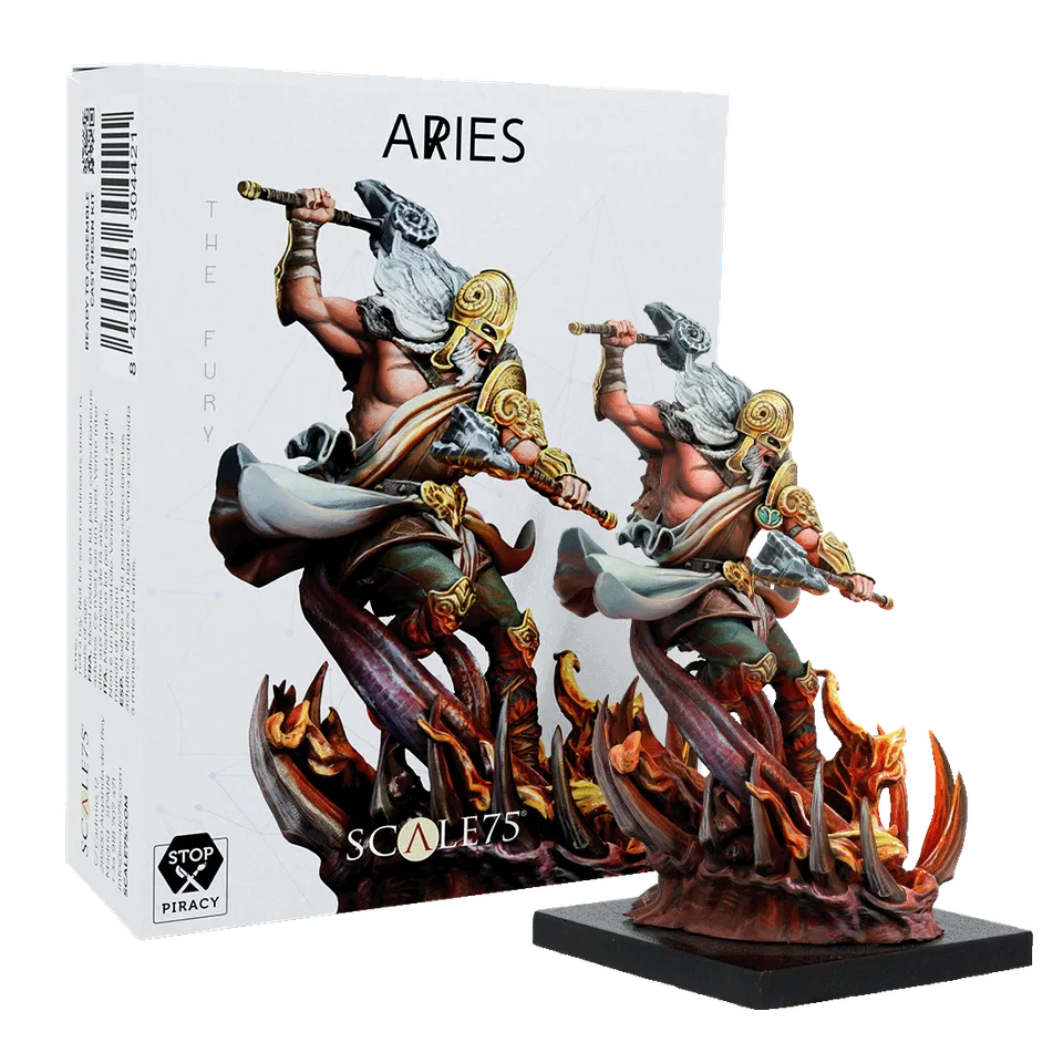 Scale75 Zodiac Aries resinová figurka nenabarvená