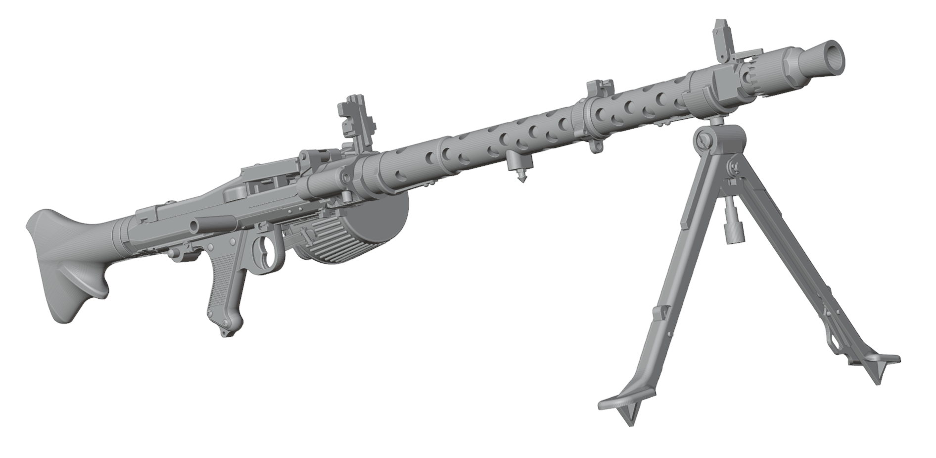 Rado Miniatures RDM35S66 kulomety MG 34 1/35 pěchotní