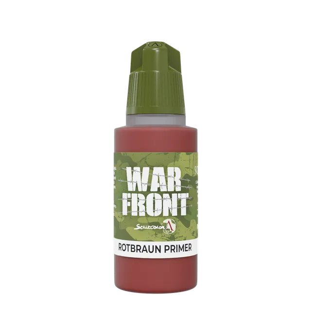 Scale75 Warfront Rotbraun Primer akrylová barva 17 ml matná