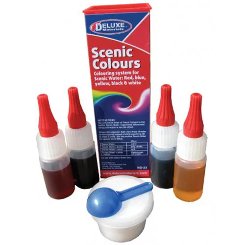 Deluxe Materials Scenic Colours BD23 barvy do vody 5 ks